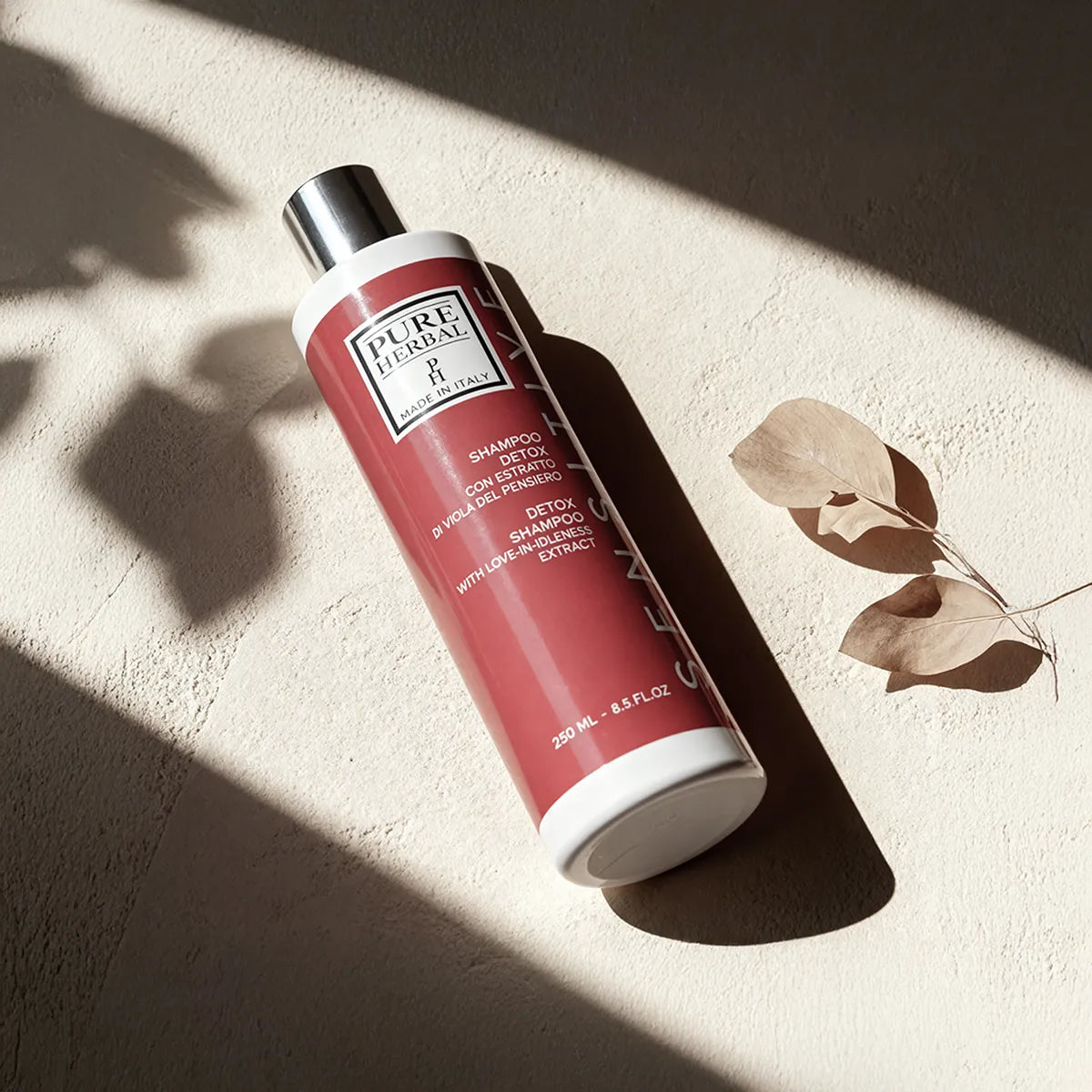 SHAMPOO_SENSITIVE_250ML DETOX PURE HERBAL